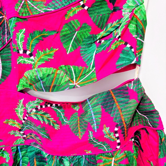 FARM RIO Pink one shoulder mini dress - Picture 7 of 9